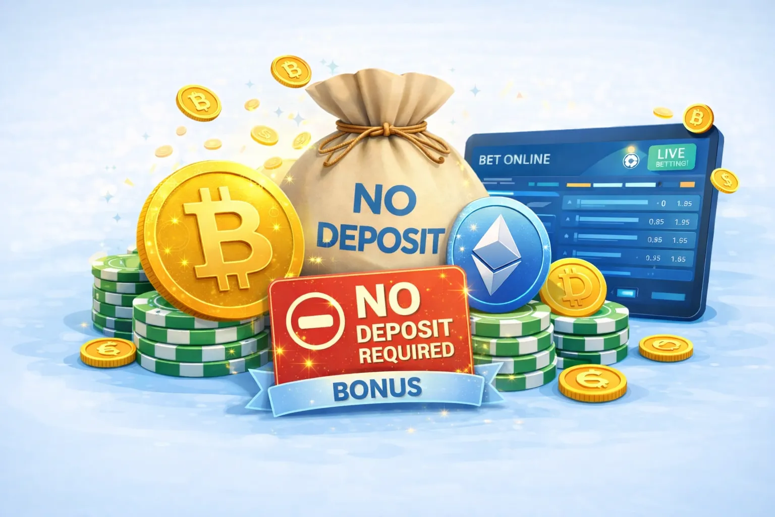 Crypto No Deposit Bonus