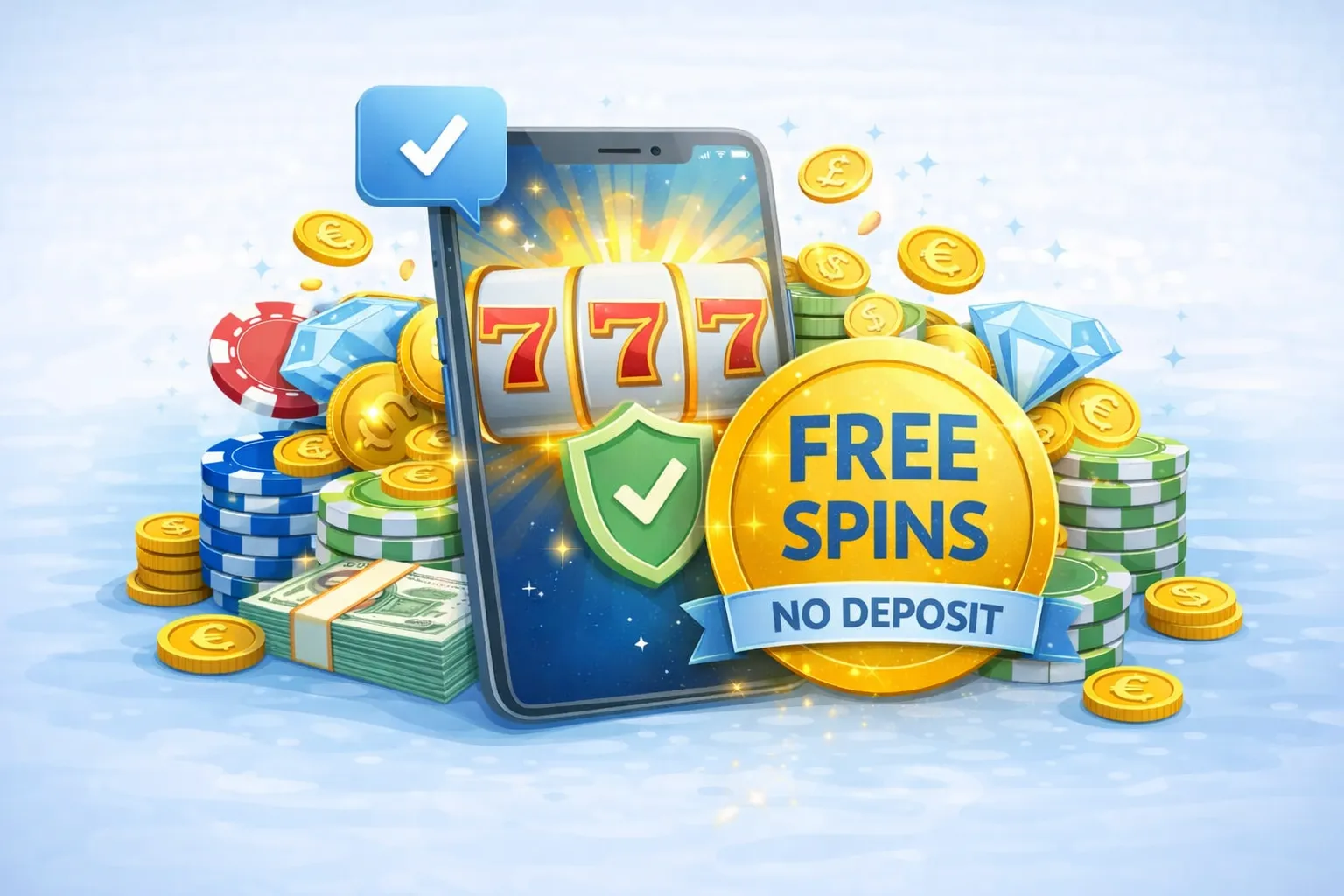 Free Spins No Deposit Bonus with Mobile Verification