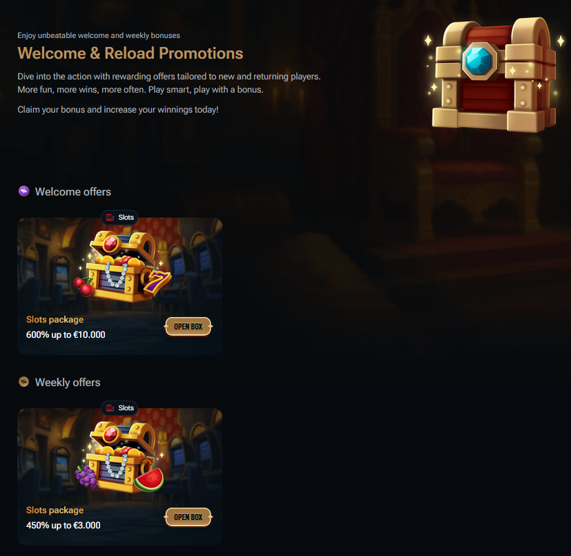 Kingdom Casino Bonus