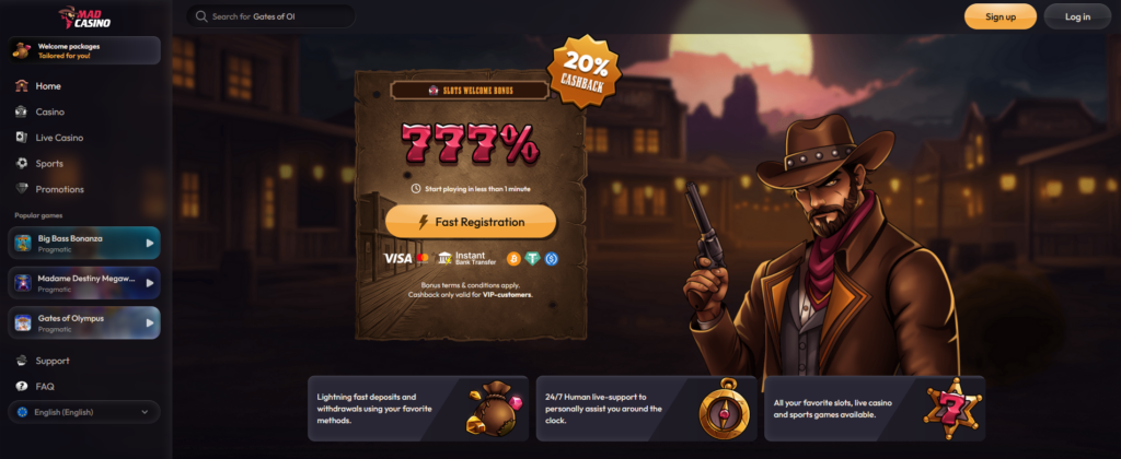 MadCasino Desktop Screenshot