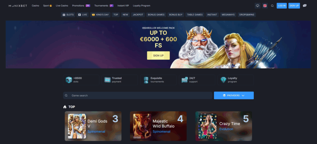 Monixbet Desktop Screenshot